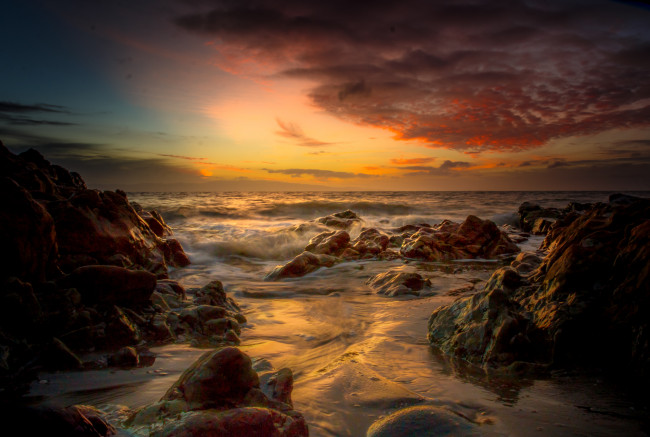 Обои картинки фото природа, восходы, закаты, рассвет