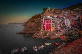 Картинка liguria +italy города -+панорамы побережье