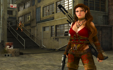 Картинка 3д+графика люди+ people взгляд девушка фон