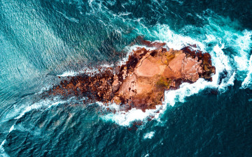 Картинка природа моря океаны волны риф море