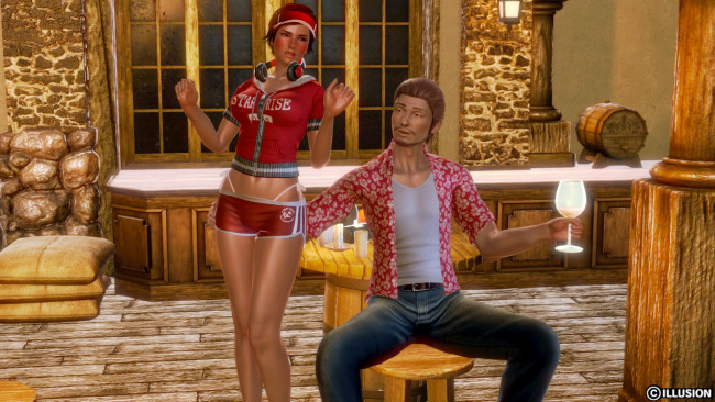 Обои картинки фото 3д графика, люди , people, фон, взгляд, девушка