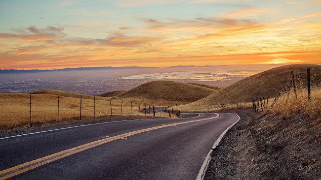 Обои картинки фото природа, дороги, простор