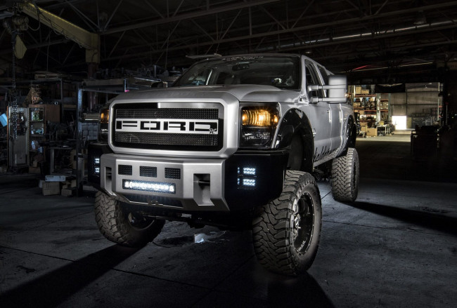 Обои картинки фото автомобили, custom pick-up, ford