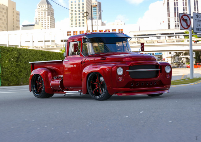 Обои картинки фото автомобили, 3д, zil