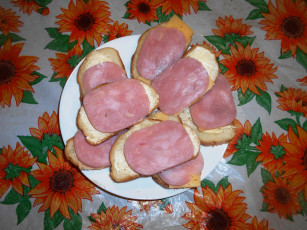 Картинка еда бутерброды +гамбургеры +канапе сыр хлеб колбаса