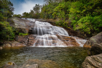 Картинка природа водопады простор