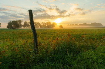 Картинка природа восходы закаты простор