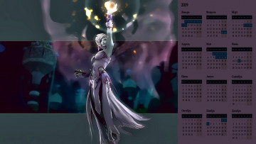 Картинка календари фэнтези девушка