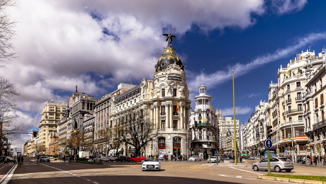 Обои картинки фото madrid, города, мадрид , испания, простор