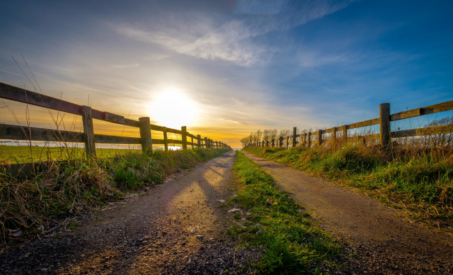 Обои картинки фото природа, дороги, простор