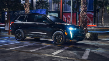 Картинка автомобили cadillac сadillac xt6 midnight edition 2020 джип черный кадиллак