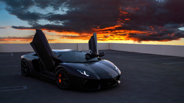 Картинка автомобили lamborghini aventador