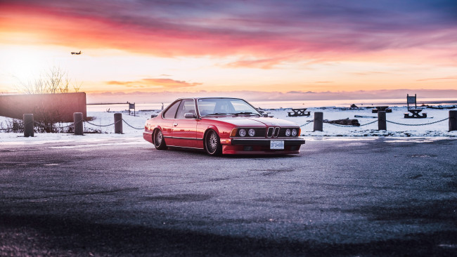 Обои картинки фото автомобили, bmw, e24