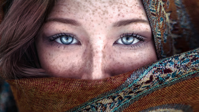 Обои картинки фото девушки, - лица,  портреты, malika