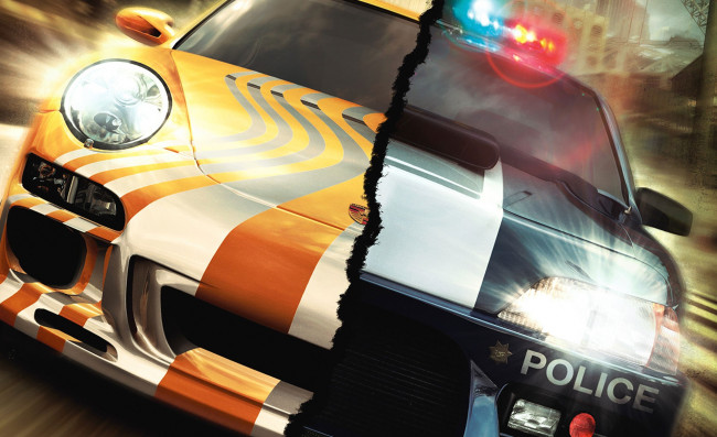 Обои картинки фото видео игры, need for speed,  most wanted, машины, полиция, скорость