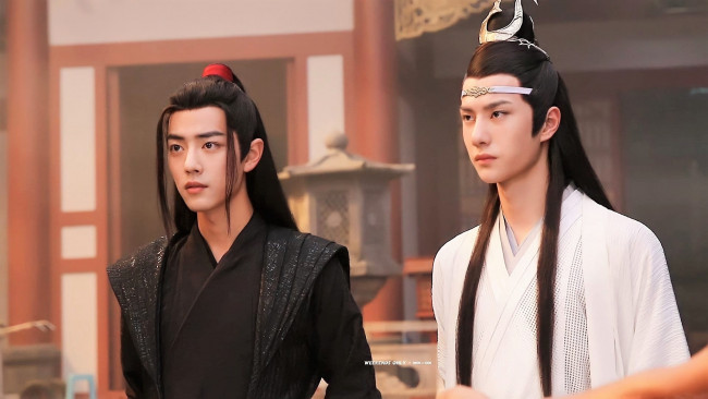 Обои картинки фото кино фильмы, the untamed, вэй, усянь, лань, ванцзи