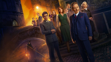 Картинка a+haunting+in+venice+ +2023+ кино+фильмы a+haunting+in+venice призраки в венеции ужасы триллер драма криминал детектив kenneth branagh kelly reilly michelle yeoh постер