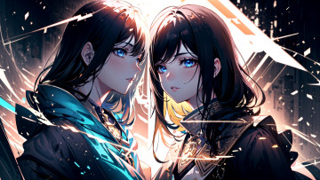 Картинка аниме магия +колдовство +halloween нейросети графика нейроарт ai art нейронные сети рисунки нейро искусство