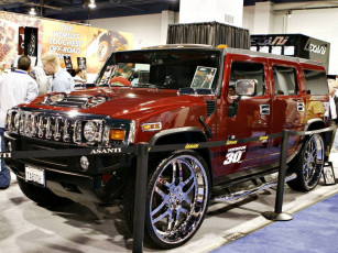обоя hummer, h2, tuning, автомобили