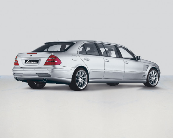 Обои картинки фото lorinser, klasse, w211, stretch, автомобили, mercedes, benz