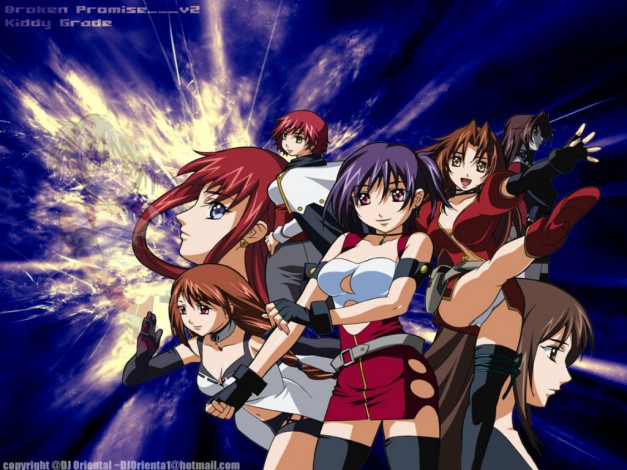 Обои картинки фото аниме, kiddy, grade