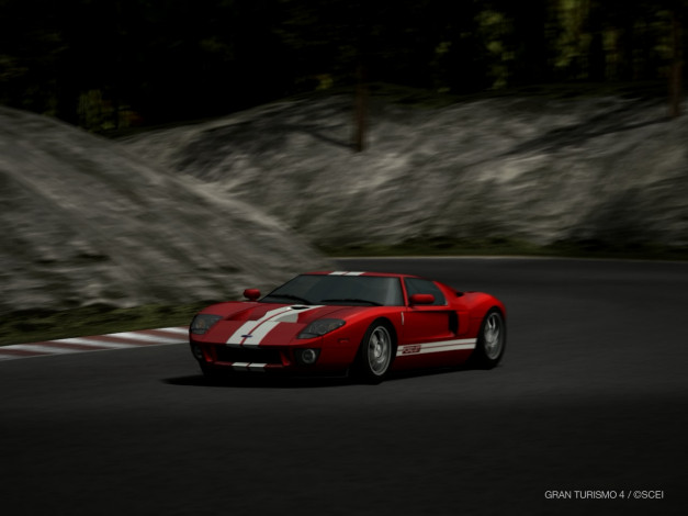 Обои картинки фото gt40, видео, игры, gran, turismo