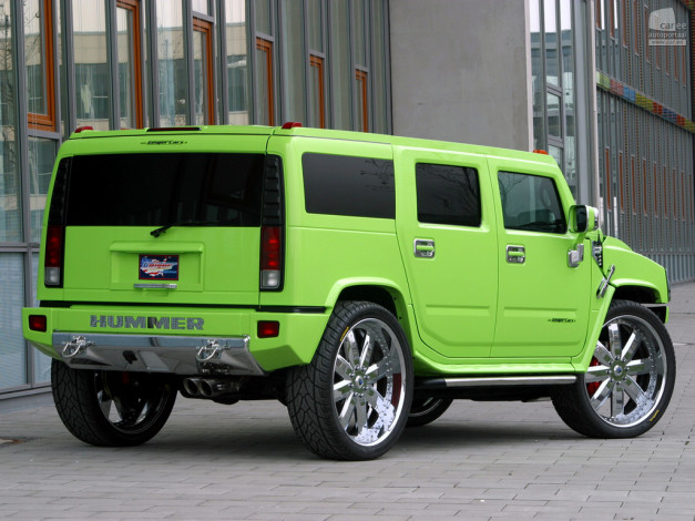 Обои картинки фото hummer, h2, tuning, автомобили