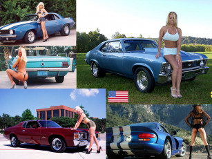 Картинка автомобили авто девушками