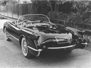 Картинка chevrolet corvette c1 1953 автомобили