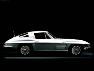 Картинка chevrolet corvette c2 1963 автомобили