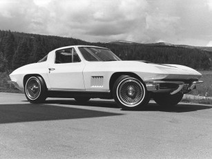 Картинка chevrolet corvette c2 1963 автомобили