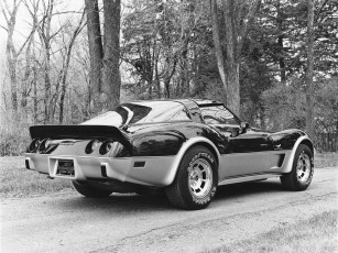 Картинка chevrolet corvette c3 1968 автомобили