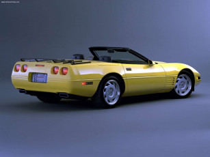 Картинка chevrolet corvette c4 1983 автомобили