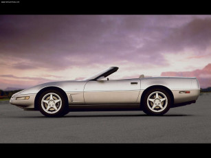 Картинка chevrolet corvette c4 1983 автомобили