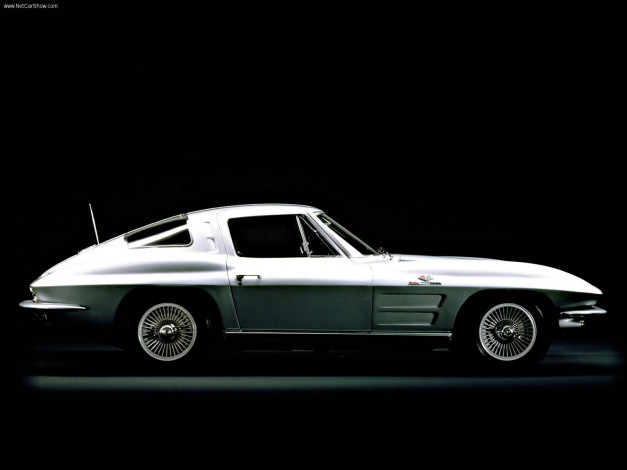 Обои картинки фото chevrolet, corvette, c2, 1963, автомобили