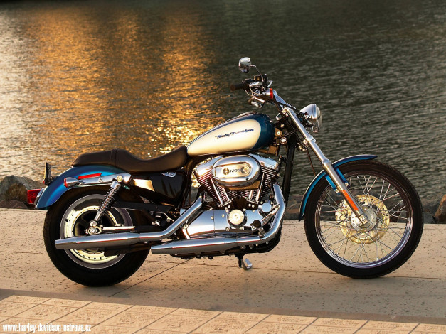Обои картинки фото мотоциклы, harley, davidson