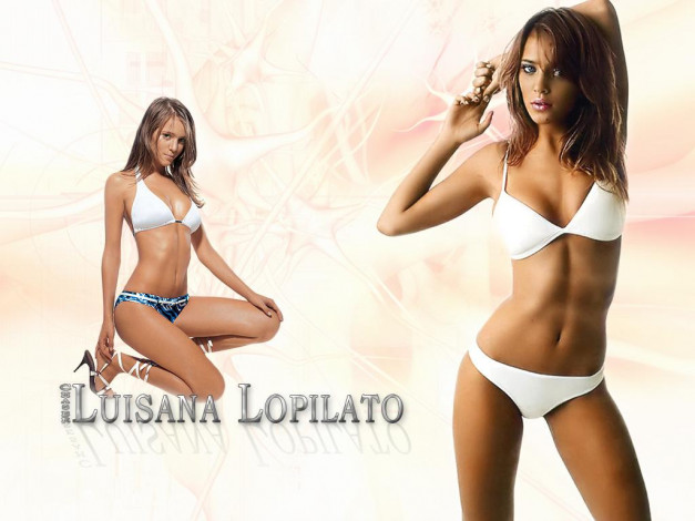 Обои картинки фото Luisana Lopilato, девушки