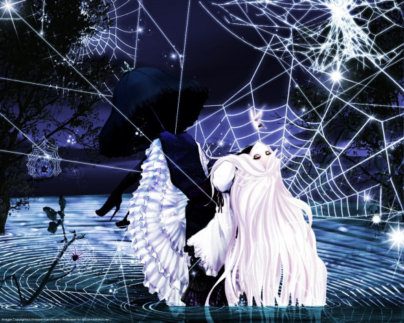 Обои картинки фото аниме, touhou