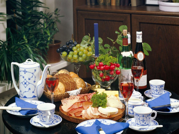 Обои картинки фото еда, сервировка