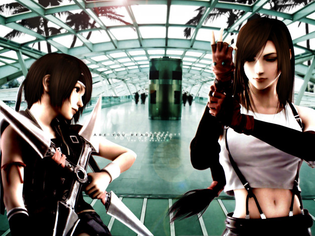 Обои картинки фото final, fantasy, vii, видео, игры