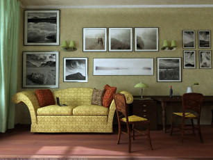 Картинка интерьер гостиная