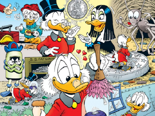 Обои картинки фото мультфильмы, ducktales