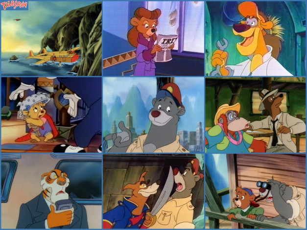 Обои картинки фото мультфильмы, talespin