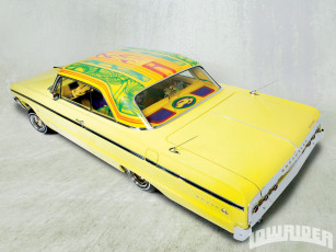 Картинка 1964 chevrolet impala автомобили lowrider chevy