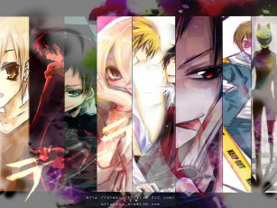 Картинка аниме dyurarara