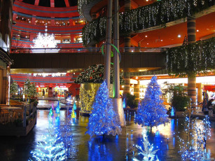 обоя праздничные, Ёлки