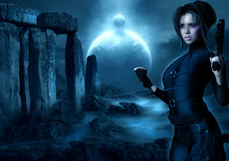 обоя lost, planet, видео, игры