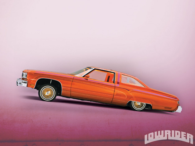 Обои картинки фото 1976, chevy, caprice, автомобили, chevrolet, lowrider
