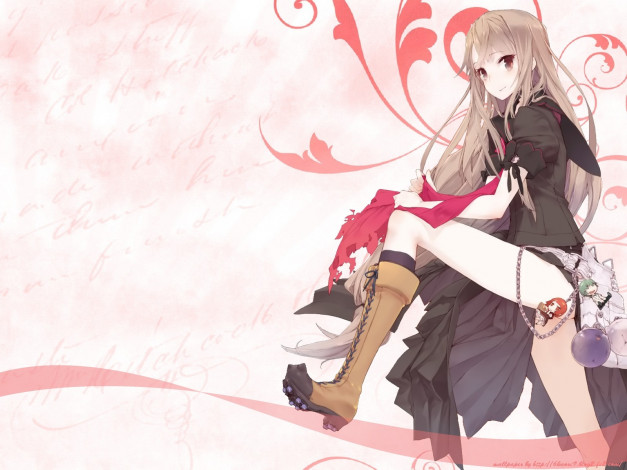 Обои картинки фото аниме, ookami, san, to, shichinin, no, nakama, tachi