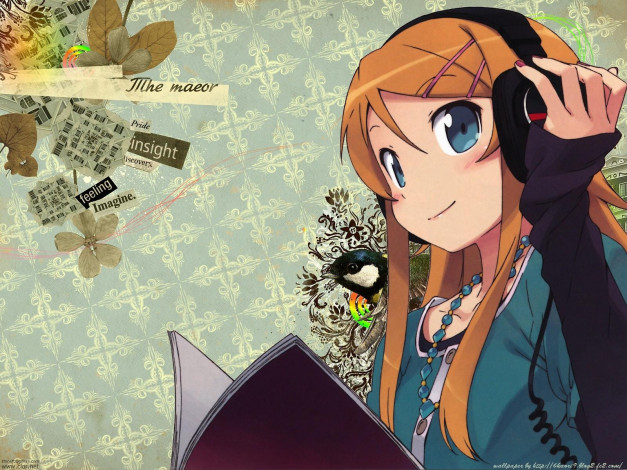 Обои картинки фото аниме, oreimo